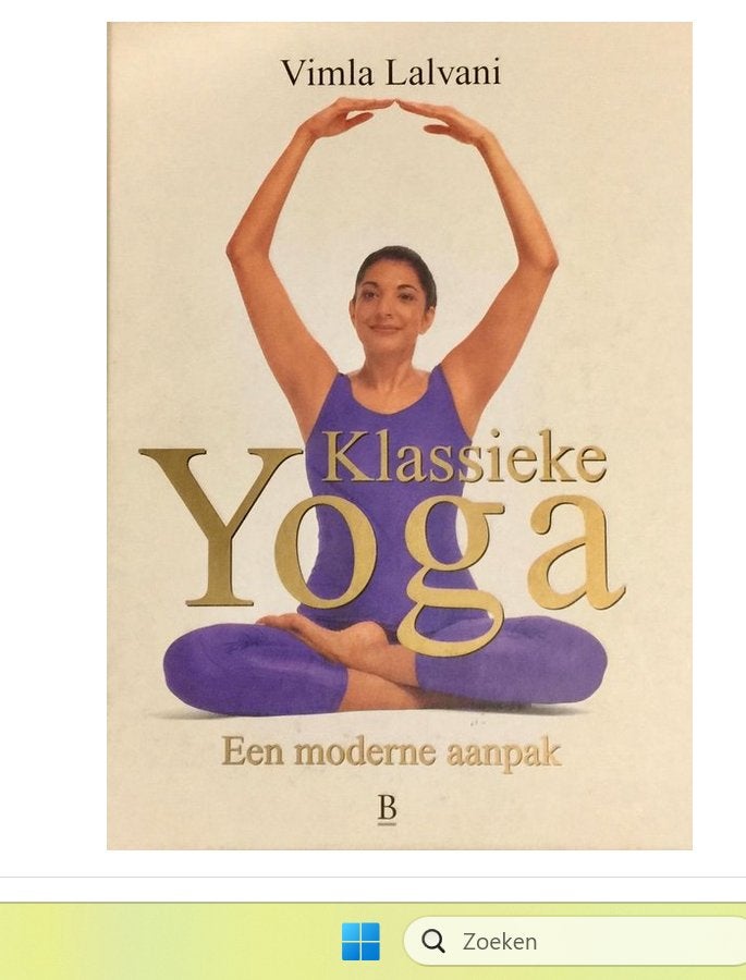 klassieke yoga, boek van Vimla Lalvani, Ophalen of Verzenden, Zo goed als nieuw, Overig