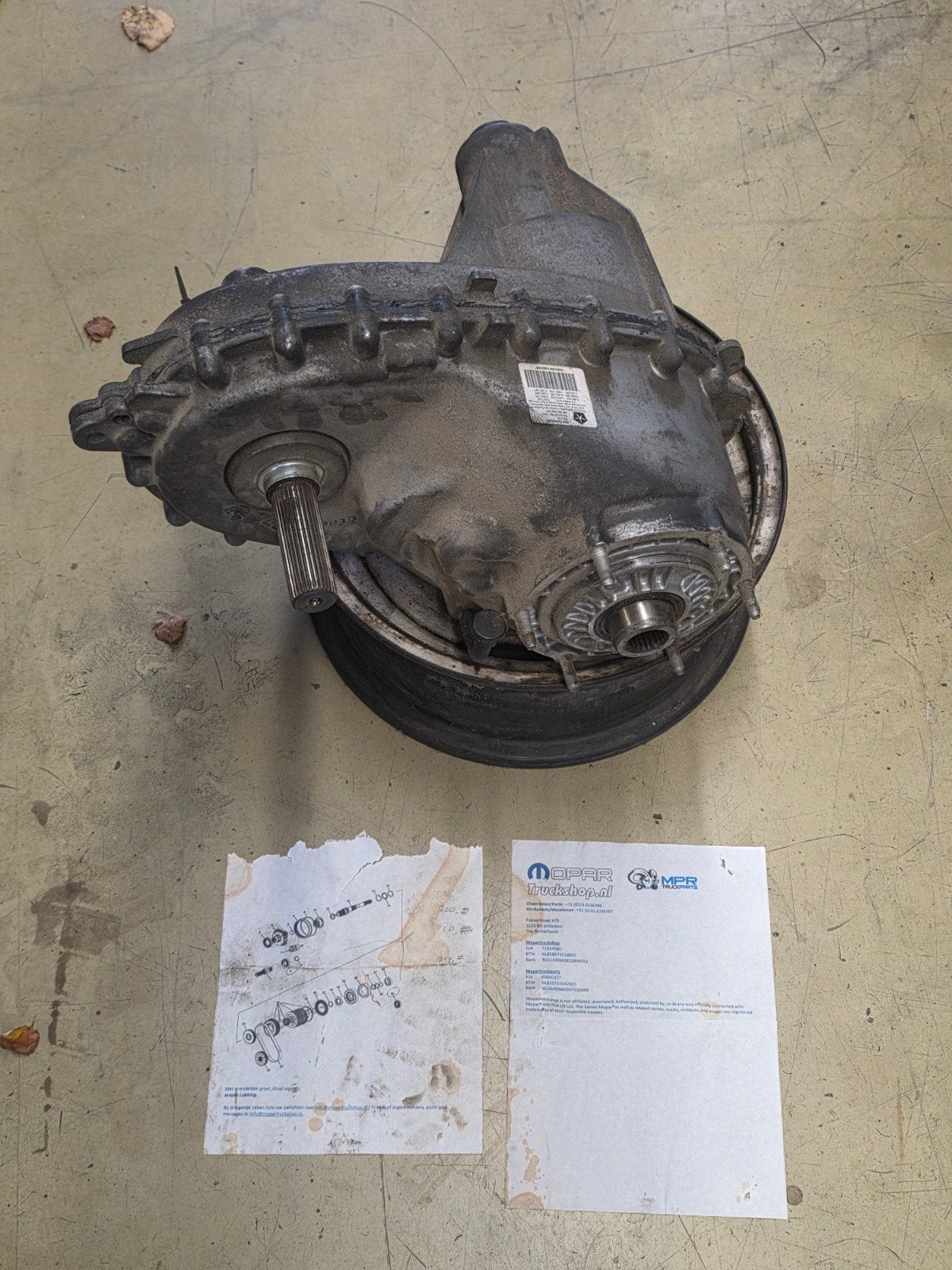 Gereviseerde Ram 1500 4x4 Tussenbak BorgWarner (P52, Ophalen, Gebruikt, Dodge