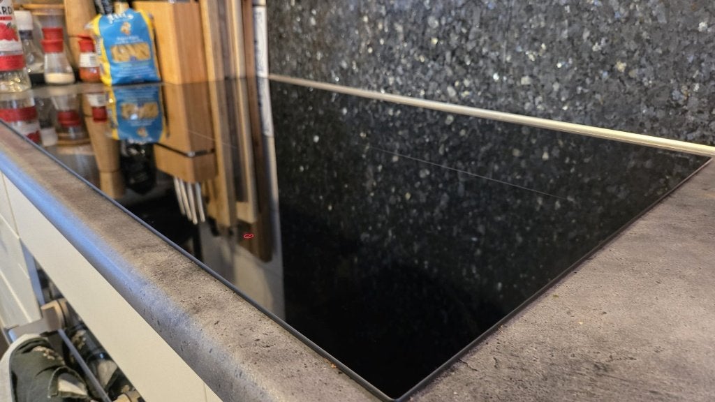 ETNA KIF890ZT Inductiekookplaat (90 cm) – 5-pits, Ophalen, Zo goed als nieuw, Inbouw, Inductie