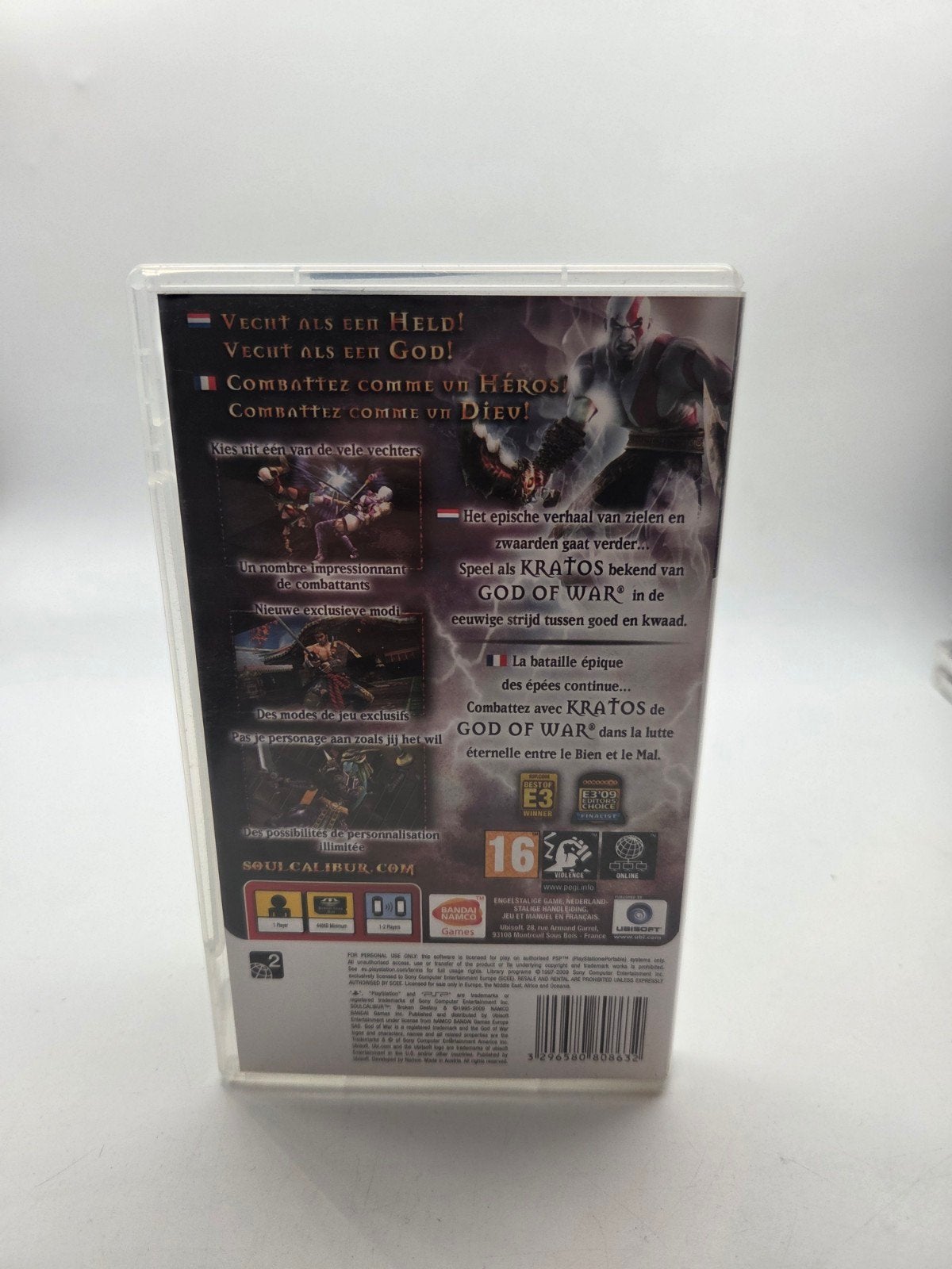 Soulcalibur Broken Destiny PSP - Vecht als een held!, Info@bandainamcoent.eu, Vechten, 1 speler, Ophalen of Verzenden