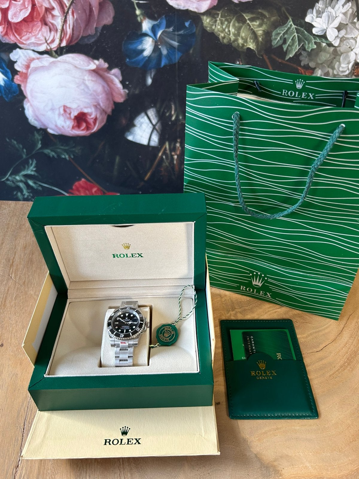 Submariner date horloge watch 41 mm, Ophalen of Verzenden, Zo goed als nieuw, Staal, Overige merken