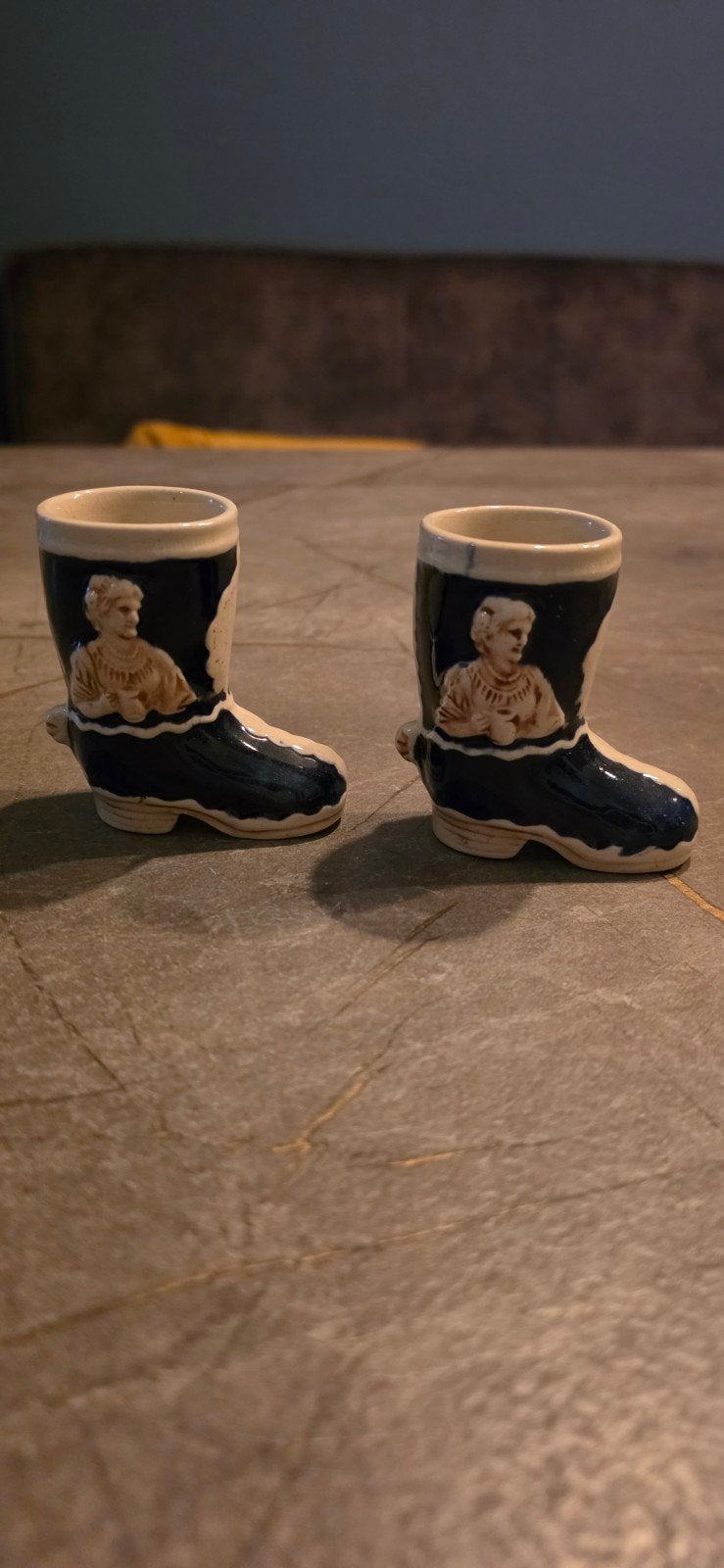 Set van 2 Delfts Blauwe Klompjes - Decoratief, Antiek en Kunst, Ophalen of Verzenden