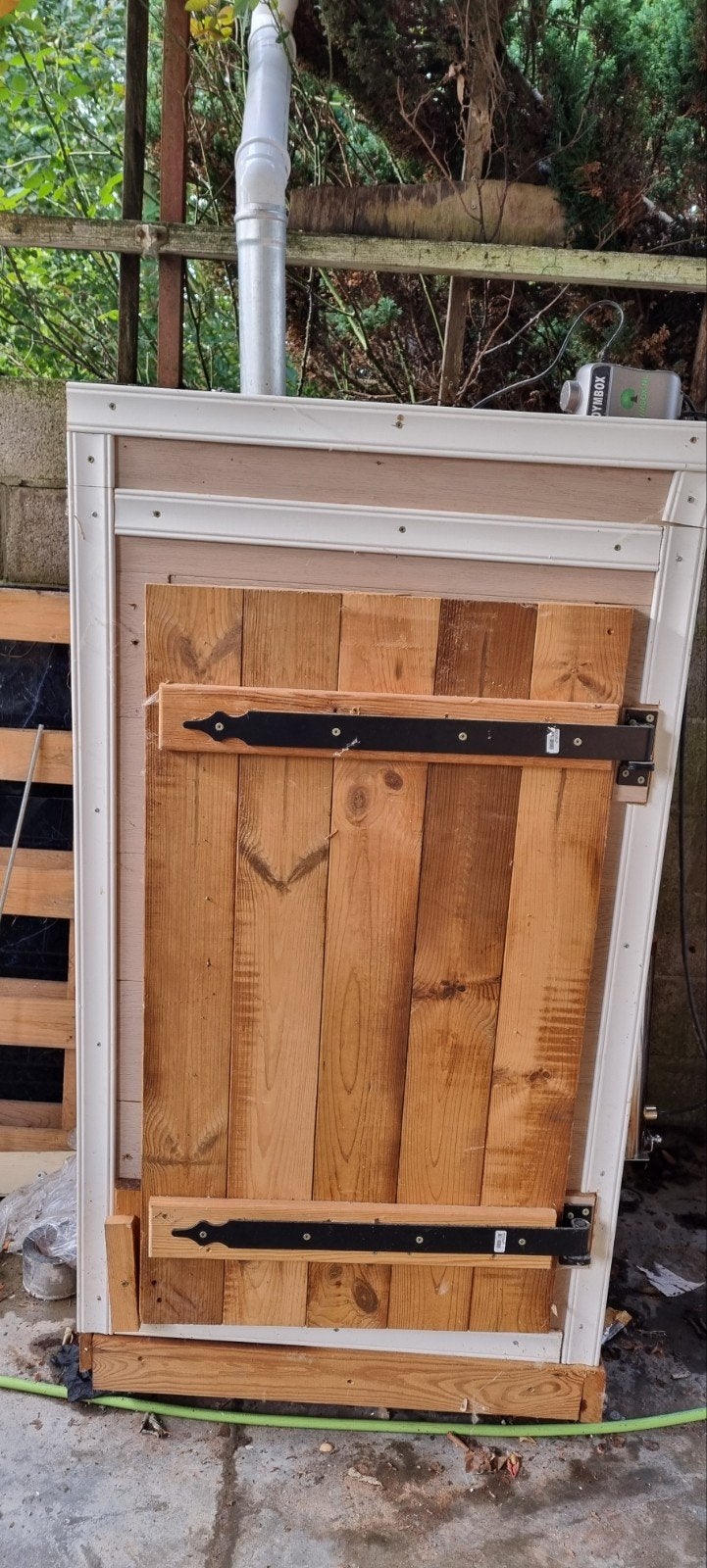 Houten rookoven voor vlees en vis, Ophalen of Verzenden, Gebruikt, Handgemaakt