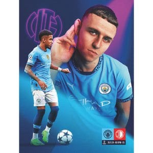 programma manchester city vs feyenoord champ.l, Ophalen of Verzenden, Zo goed als nieuw, Plaatje