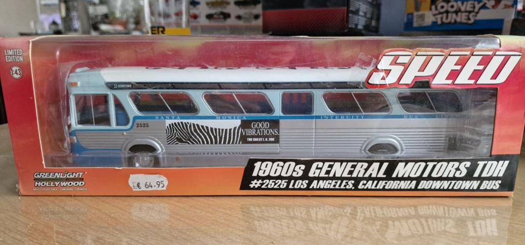 Film "Speed" General Motors TDH 1960's, Hobby en Vrije tijd, Modelauto's | 1:43, Ophalen of Verzenden, Bus of Vrachtwagen, Overige merken