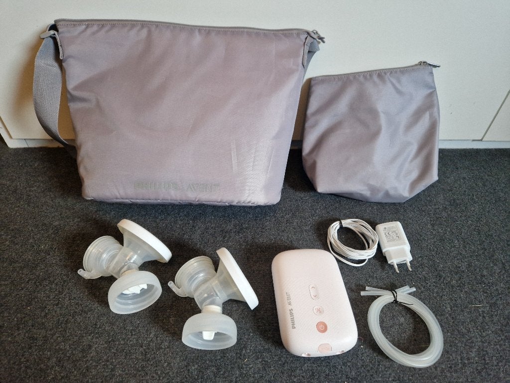 Philips Avent dubbele elektrische borstkolf SCF397, Borstkolf, Zo goed als nieuw, Automatisch, Philips Avent