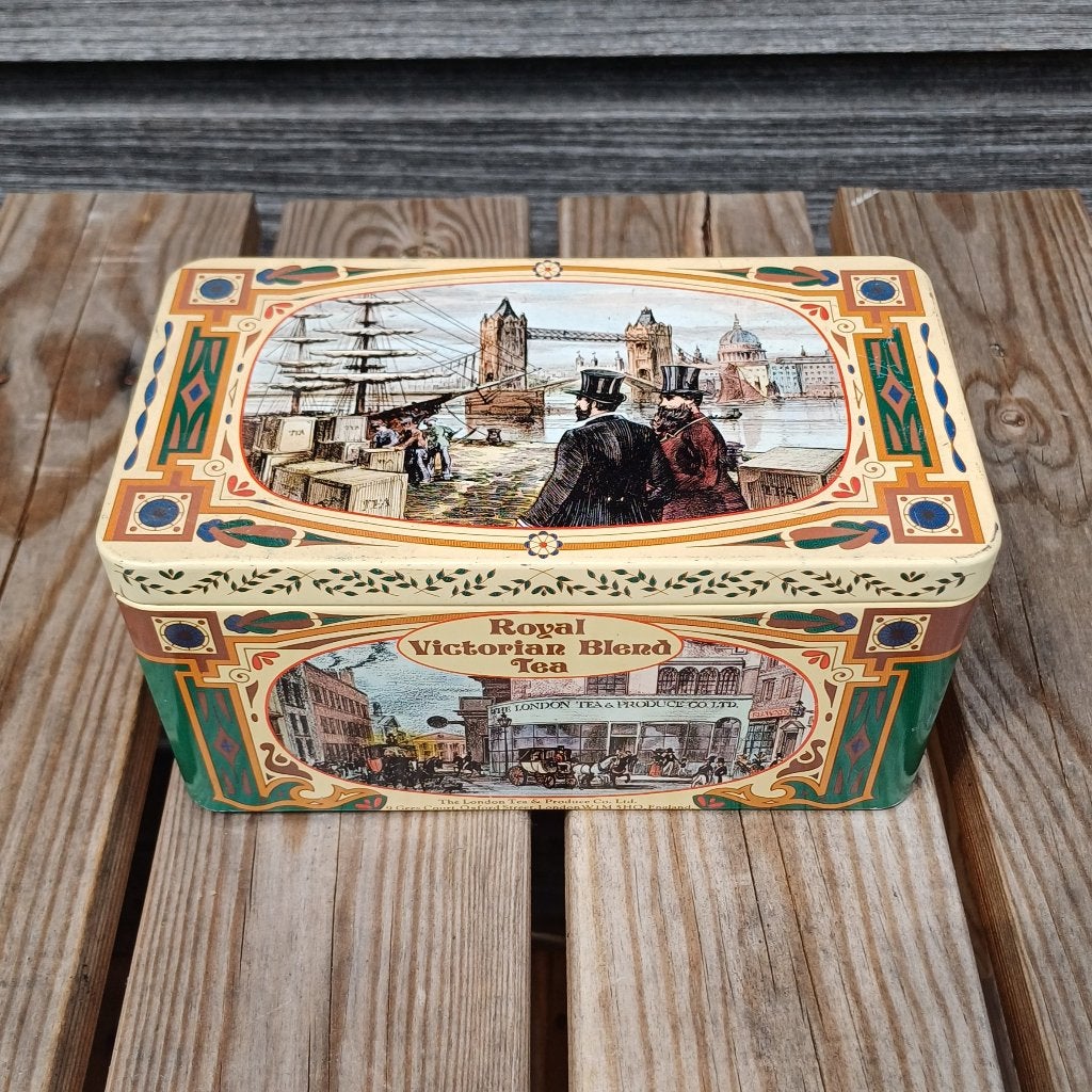 Royal Victorian Blend Tea theeblik, Verzamelen, Ophalen of Verzenden, Gebruikt, Thee, Overige merken