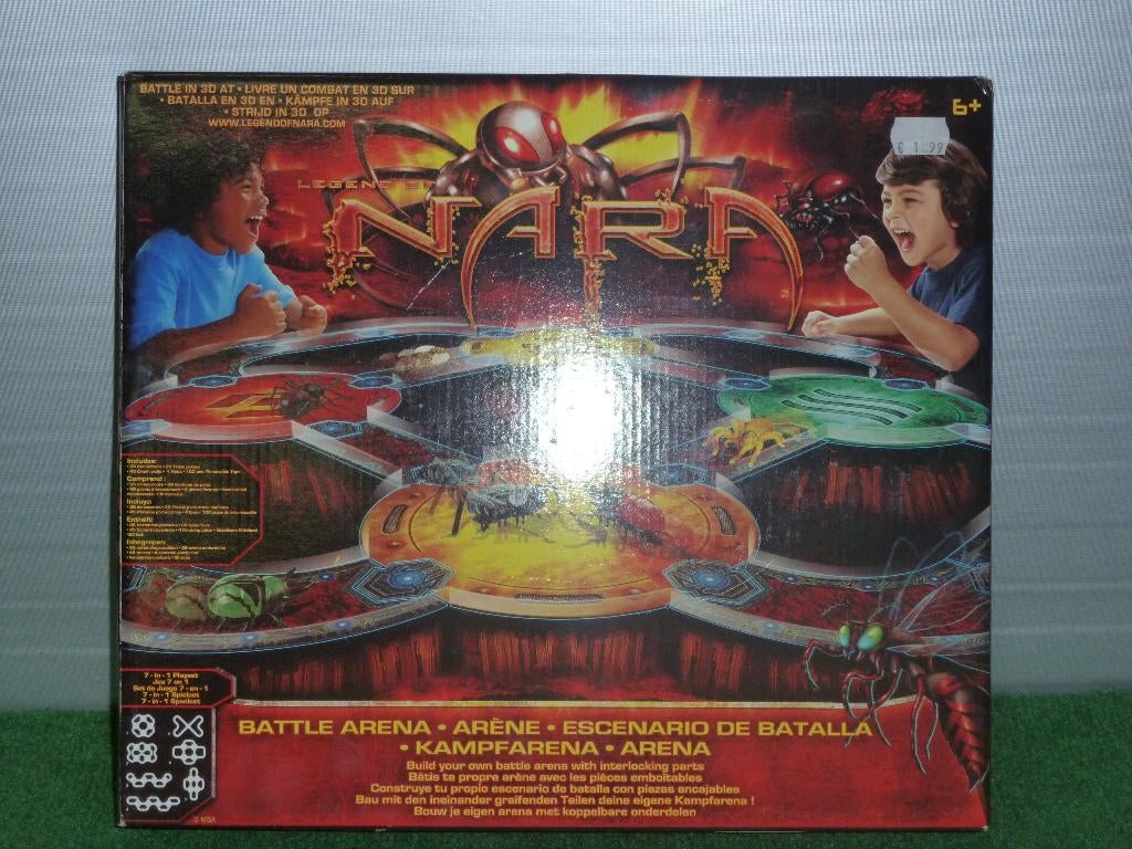 NIEUW spel NARA Battle Arena Bouw je eigen Arena, Een of twee spelers, Ophalen of Verzenden, Nieuw