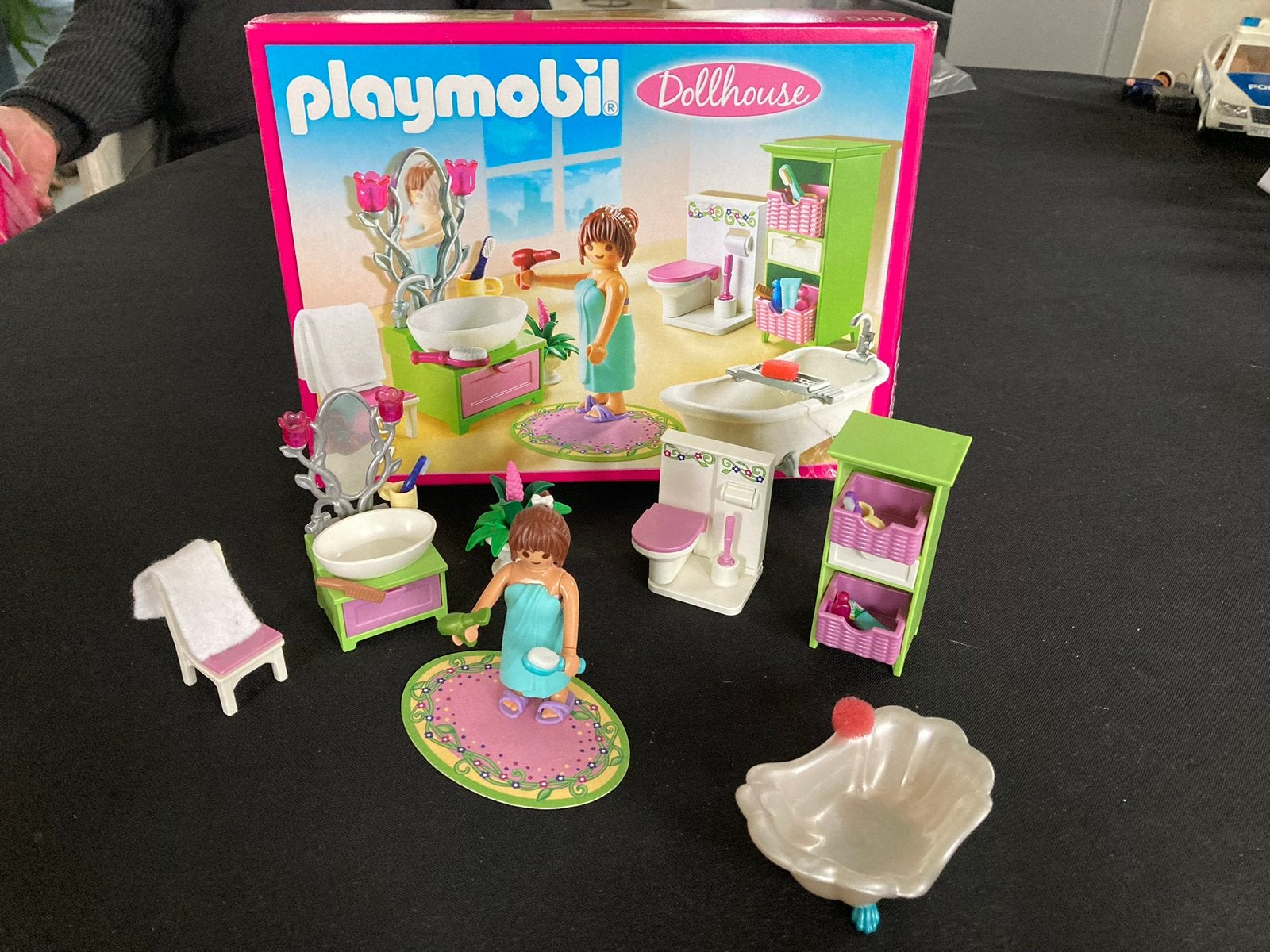Playmobil badkamer 5307 + ovv, Ophalen of Verzenden, Zo goed als nieuw