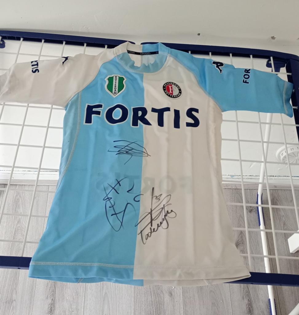 Feyenoord kinder shirt, maat s., Maat S, Verzenden, Zo goed als nieuw, Shirt