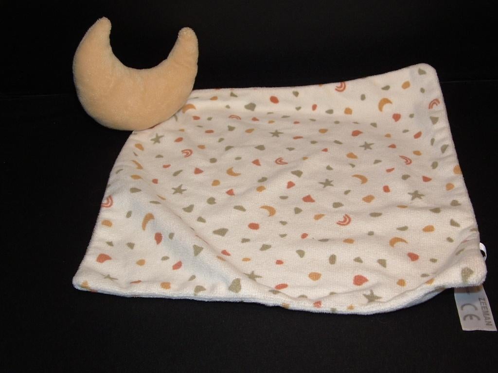 ZEEMAN MAAN KNUFFELDOEK VELOURS ROOMWIT MET, Ophalen of Verzenden, Nieuw, Overige typen