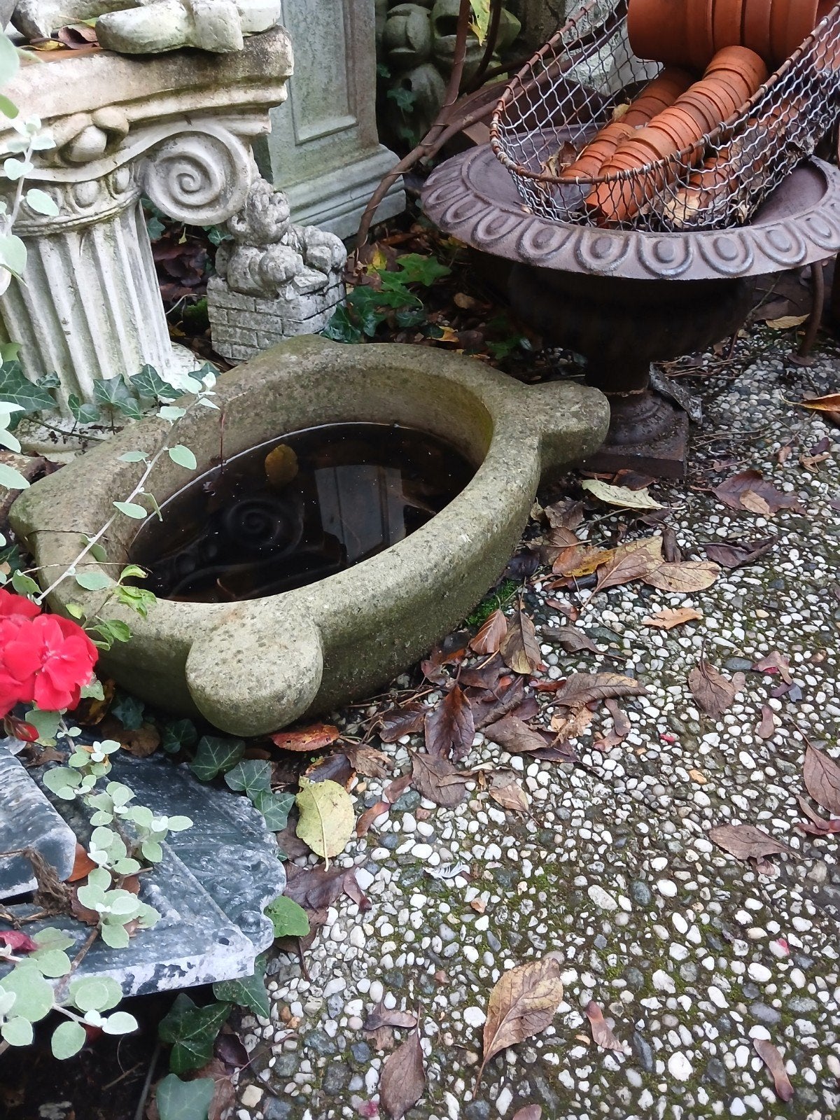 Vogelbad waterbak wasbak in soorten en maten "De Evenaar", Ophalen, Nieuw