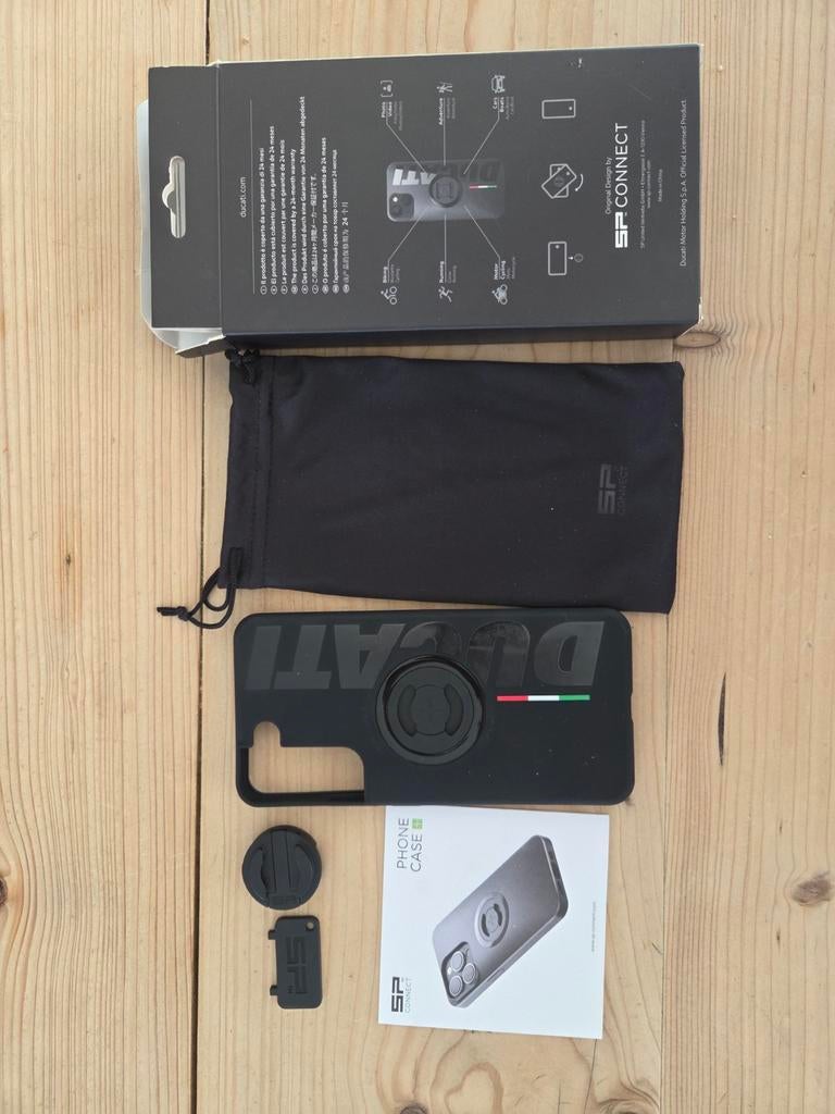 SP Connect telefoonhoesje Ducati Samsung S22 Plus, Ophalen of Verzenden, Zo goed als nieuw, Overige modellen, Hoesje of Tasje