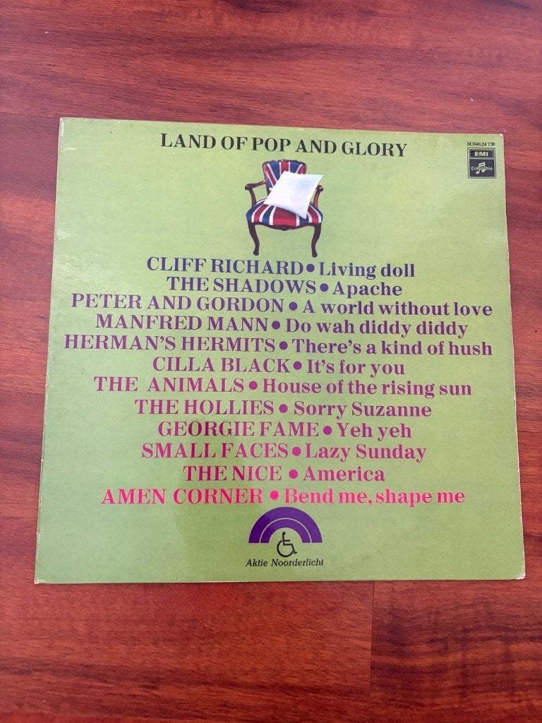 Land of Pop and Glory - Diverse Artiesten LP, LP, Gebruikt, Pop, Ophalen of Verzenden