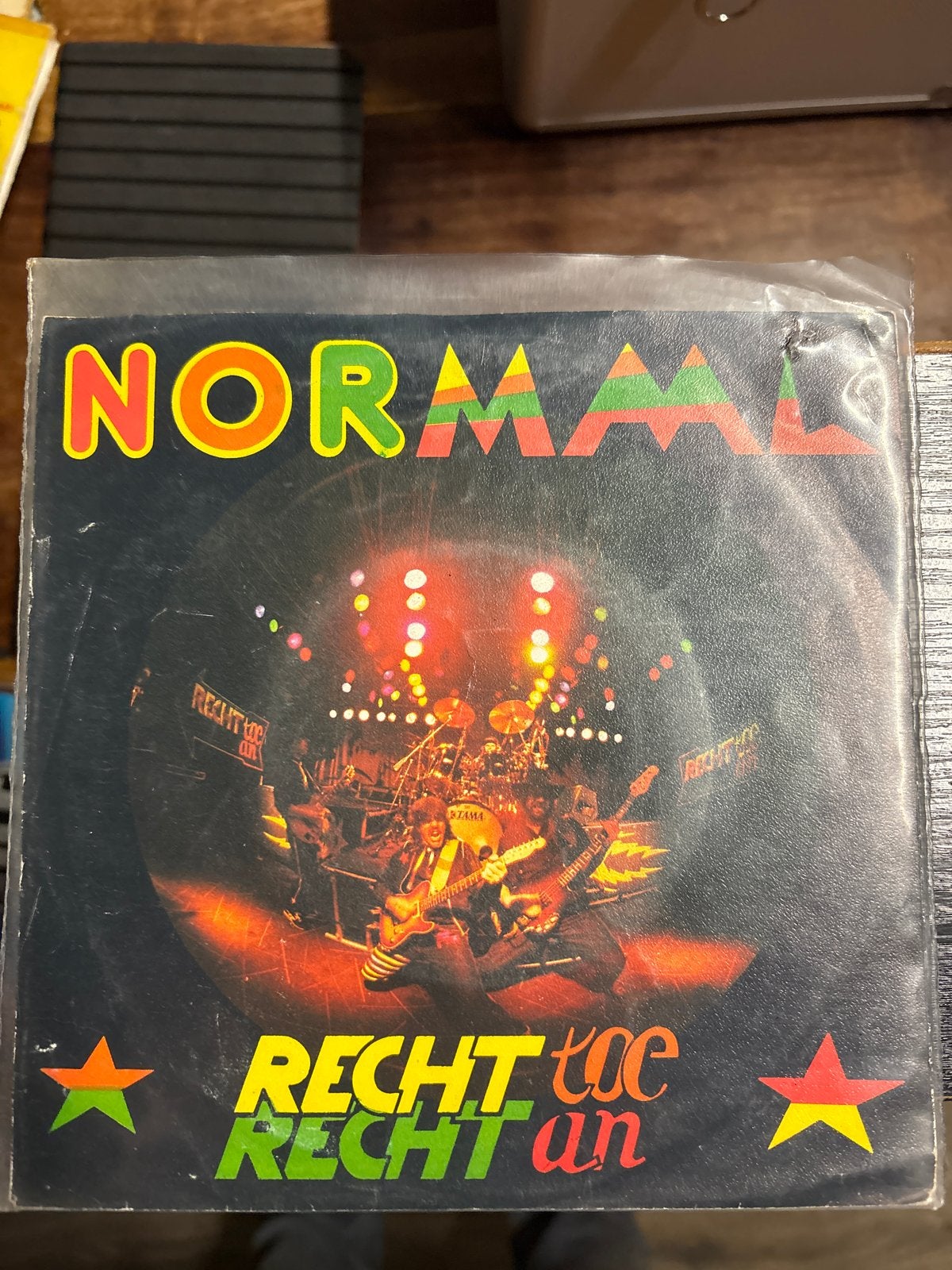 Normaal - Rechttoe Rechtan / Ajuu Paraplu Vinyl Single, Cd's en Dvd's, Gebruikt, Originele persing, 7 inch, Ophalen of Verzenden