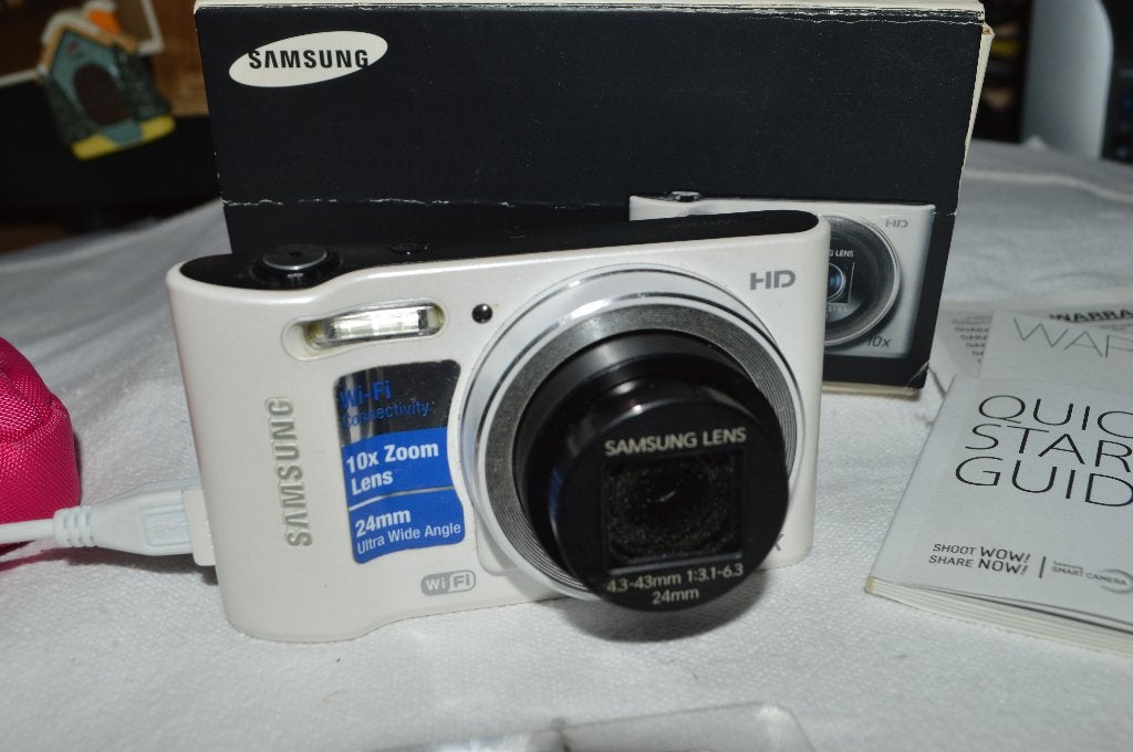 Samsung Smart Camera WB30F - Compactcamera met WiFi en tasje, Audio, Tv en Foto, Geheugenkaart, Ophalen of Verzenden, Zo goed als nieuw