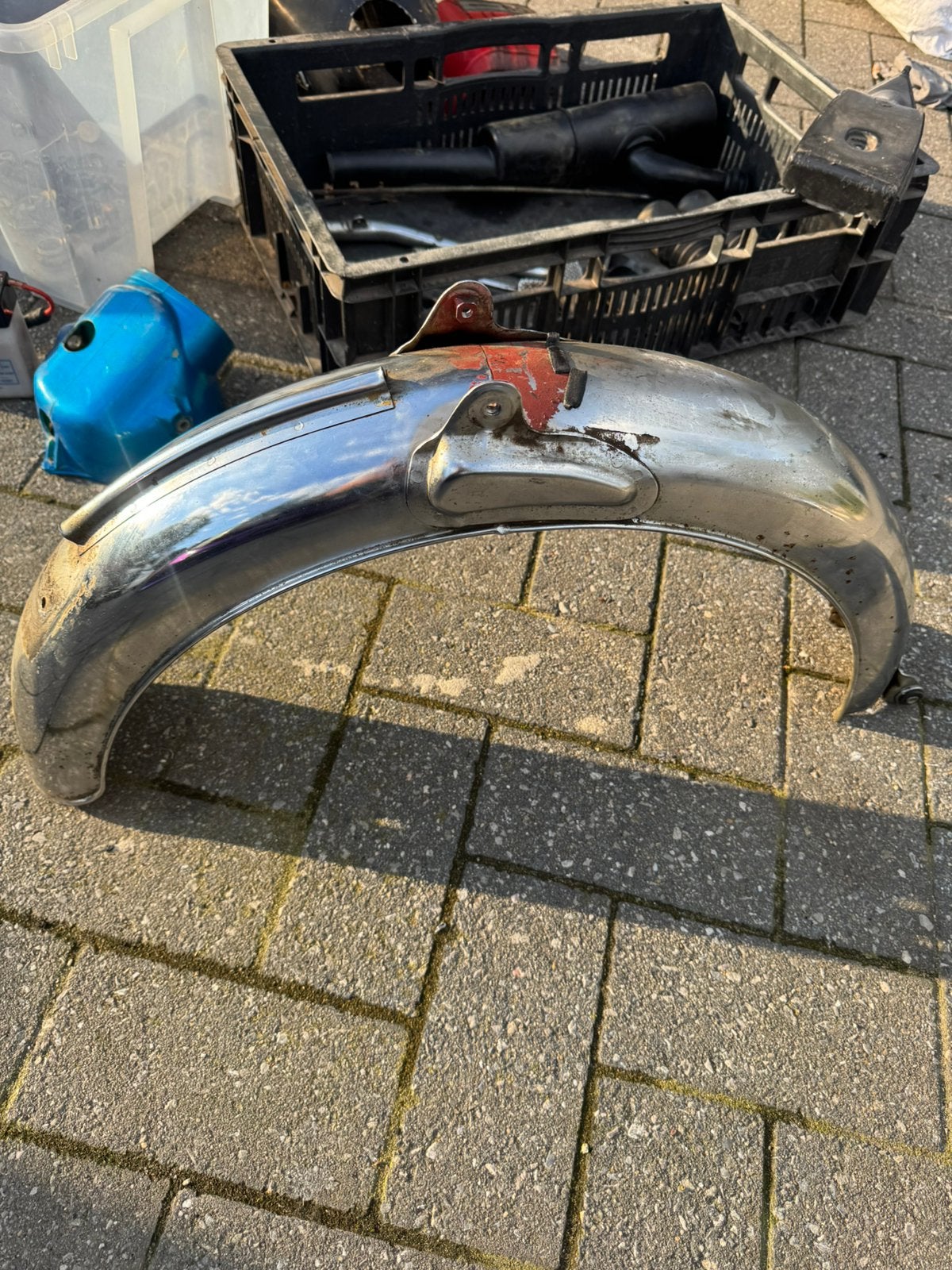 Achterspatbord honda ss50 M, Fietsen en Brommers, Ophalen of Verzenden, Zo goed als nieuw, Overige merken