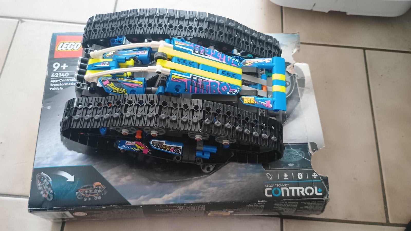 LEGO Technic 42140 App-gestuurd Transformatievoertuig, Ophalen of Verzenden, Gebruikt