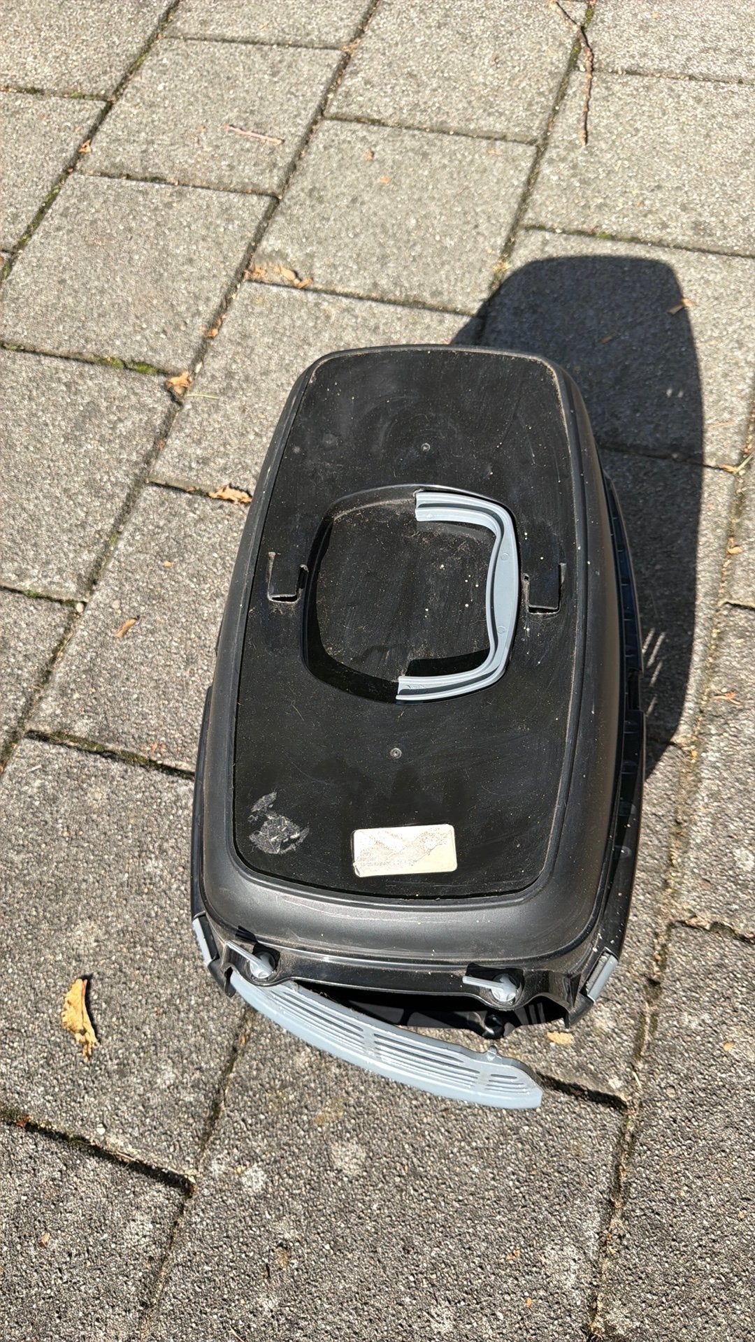 Transportbox zwart, Ophalen, Zo goed als nieuw