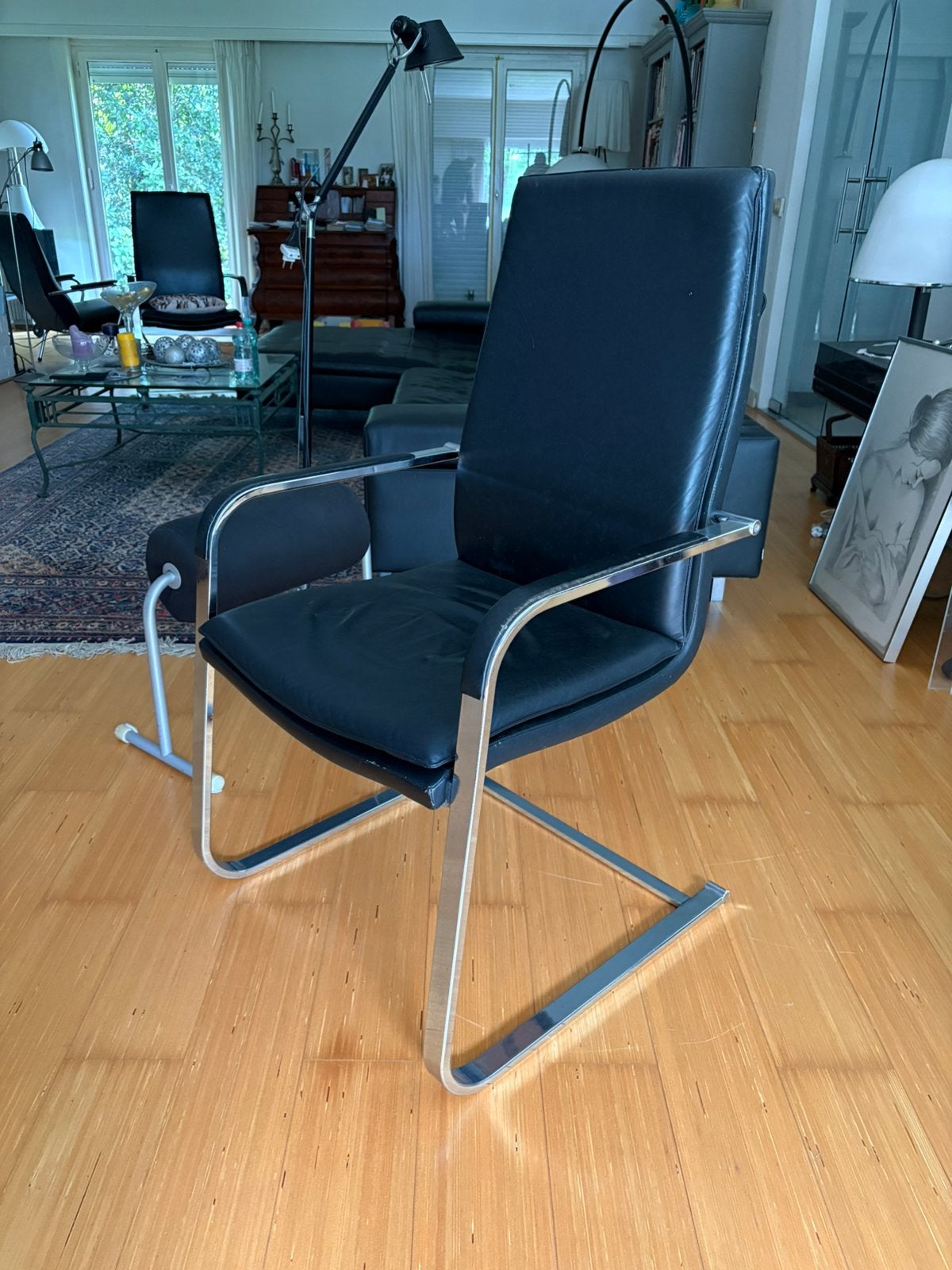 Sitag lederen stoelen set van 6, Ophalen, Zo goed als nieuw