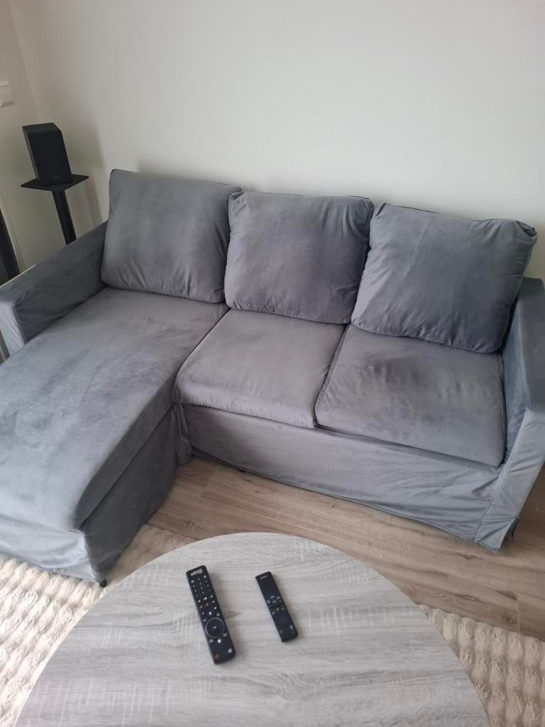 Comfortabele loungebank - Grijs - 175x75 cm, Ophalen