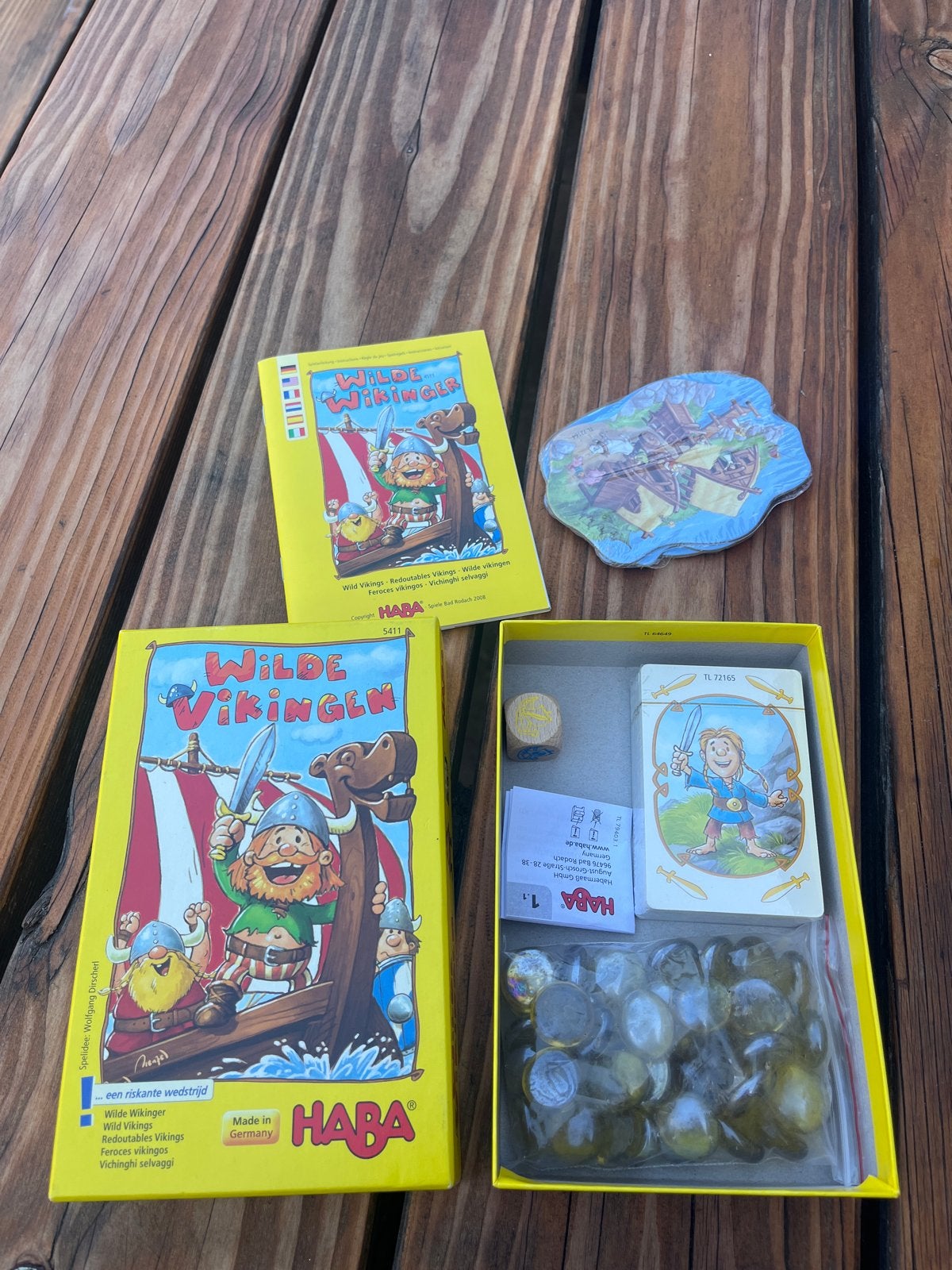 HABA Wilde Vikingen Bordspel - nieuw, Hobby en Vrije tijd, Gezelschapsspellen | Bordspellen, Drie of vier spelers, Ophalen, Nieuw