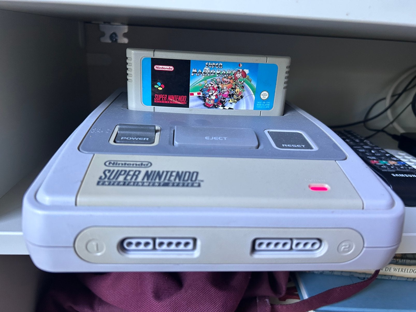Super Nintendo SNES met 9 spellen en HDMI adapter, Spelcomputers en Games, Spelcomputers | Nintendo Super NES, Ophalen, Gebruikt