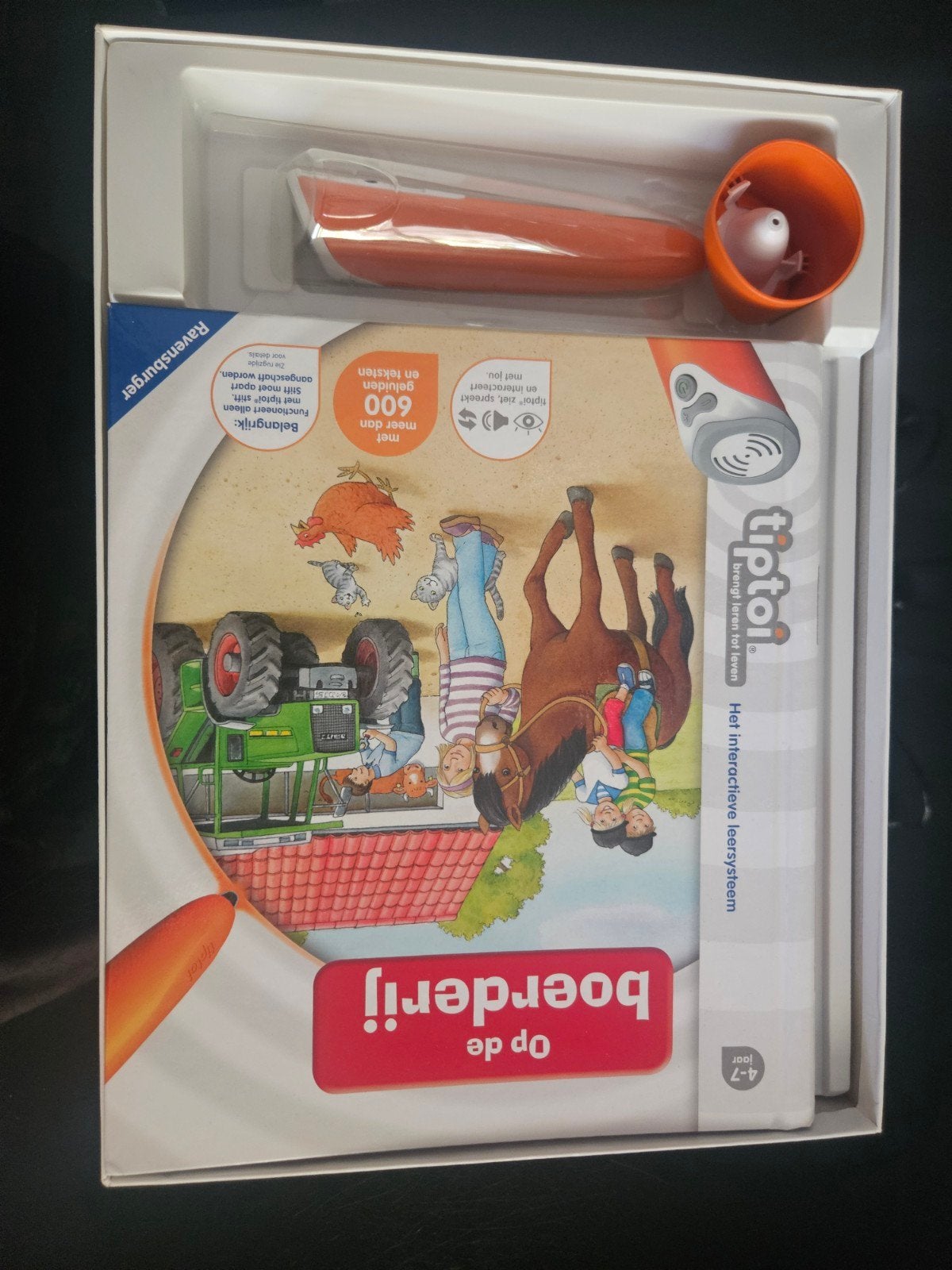Tiptoi Starterset: Op de Boerderij (Ravensburger), Kinderen en Baby's, Speelgoed | Educatief en Creatief, Ophalen, Zo goed als nieuw