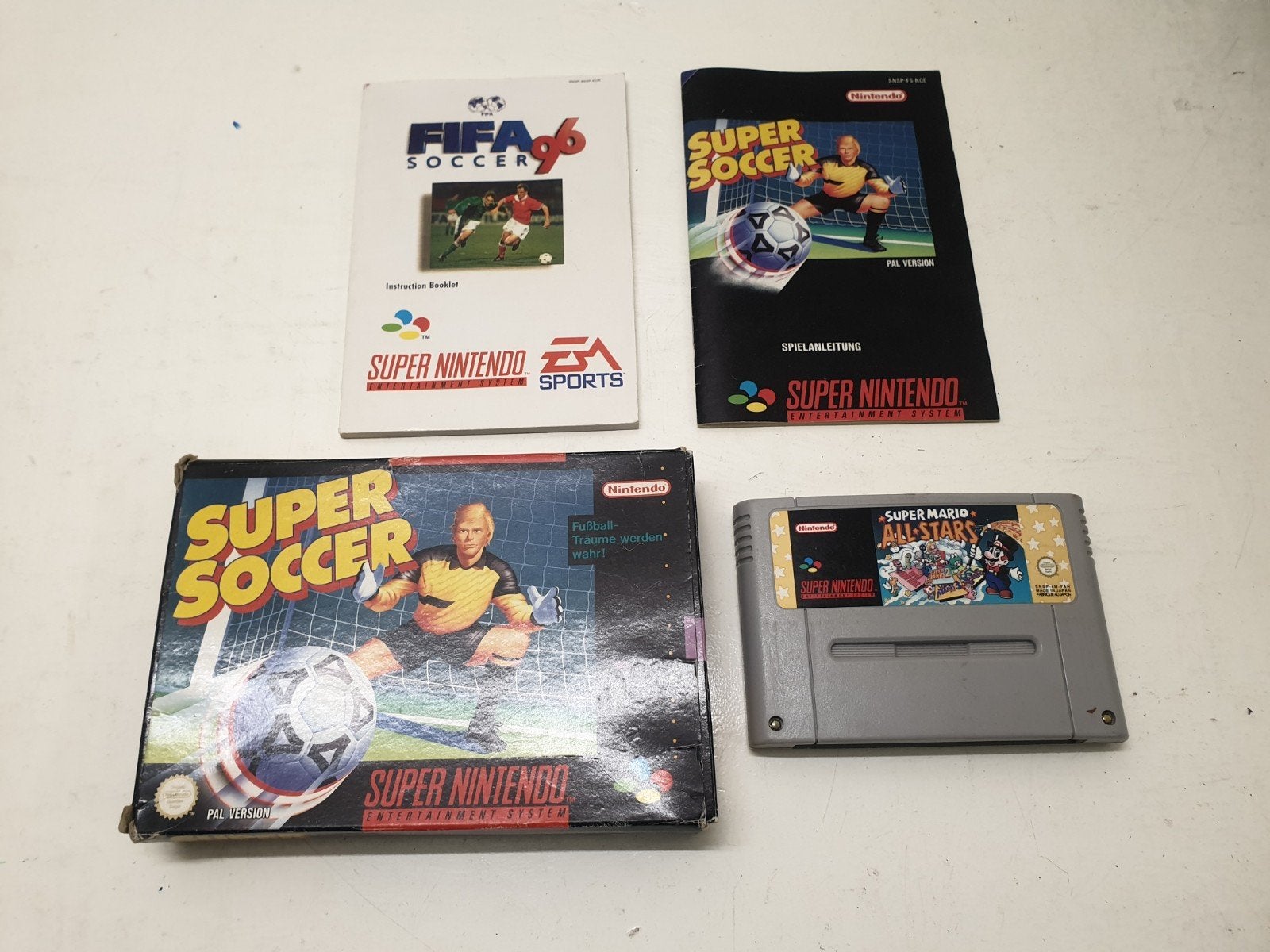 Klein super Nintendo lot, Gebruikt, 1 speler, Ophalen of Verzenden, Vanaf 3 jaar
