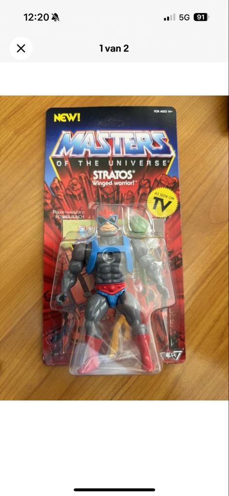 Masters of the Universe Stratos NIEUW en MOC, Ophalen of Verzenden, Nieuw
