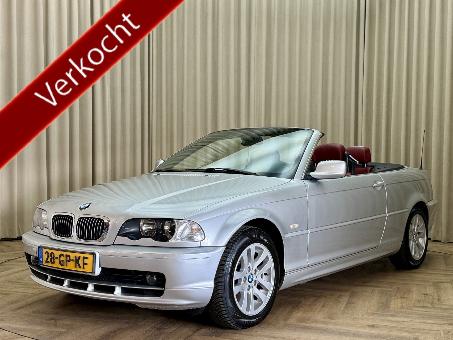 BMW 3 Serie Cabrio 323Ci Executive *Inclusief Hardtop* 100%, Auto's, Oldtimers, Automaat, Achterwielaandrijving, 2494 cc, Cabriolet