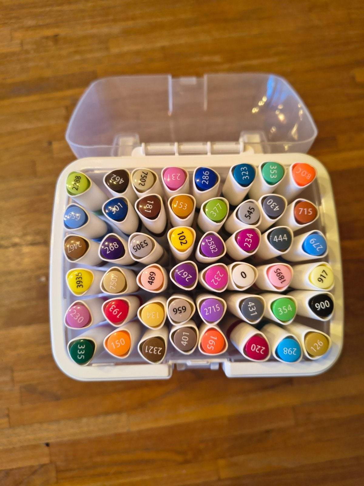Ohuhu Art Markers Chisel & Fine - 48 Alcohol-based Stiften, Ophalen of Verzenden, Zo goed als nieuw, Potlood of Stift