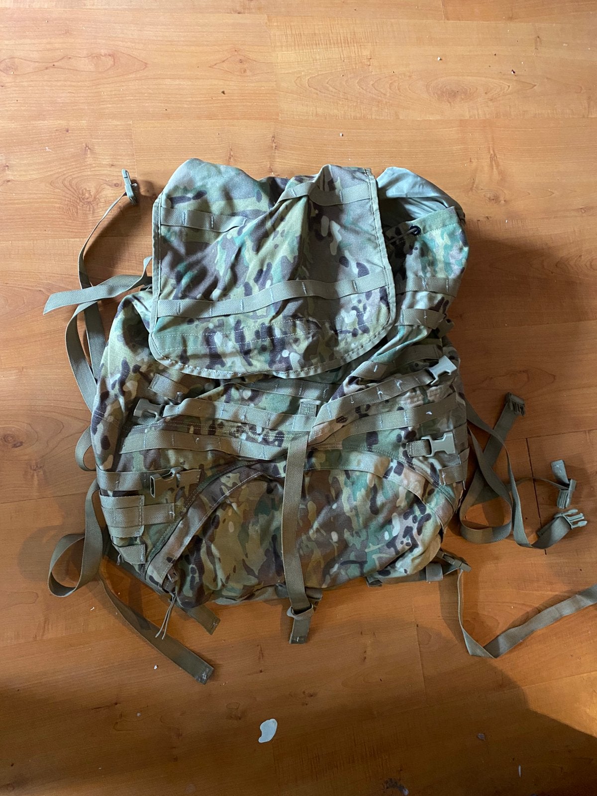 Woodland militaire rugzak 60 liter, Sieraden, Tassen en Uiterlijk, Tassen | Rugtassen, Overige merken, 40 cm of meer, Ophalen of Verzenden