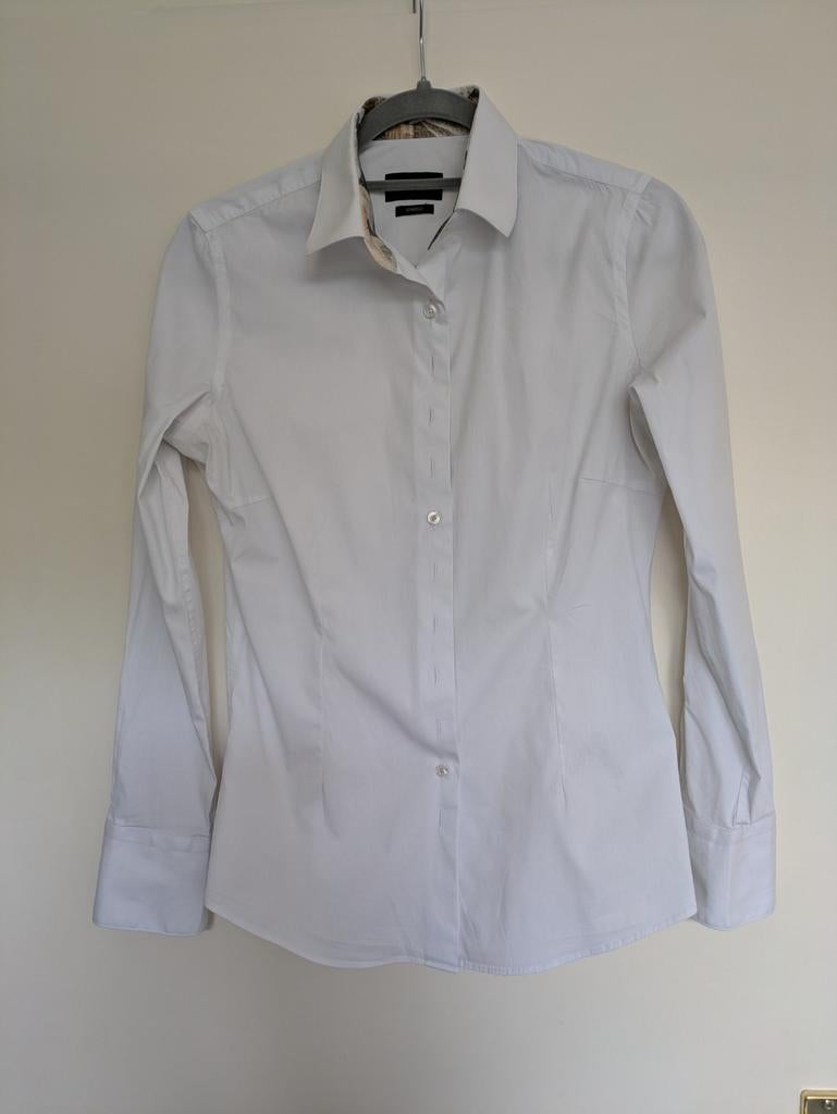 Witte blouse Cavallaro Napoli maat 38, Kleding | Dames, Blouses en Tunieken, Maat 38/40 (M), Wit, Cavallaro Napoli, Ophalen of Verzenden