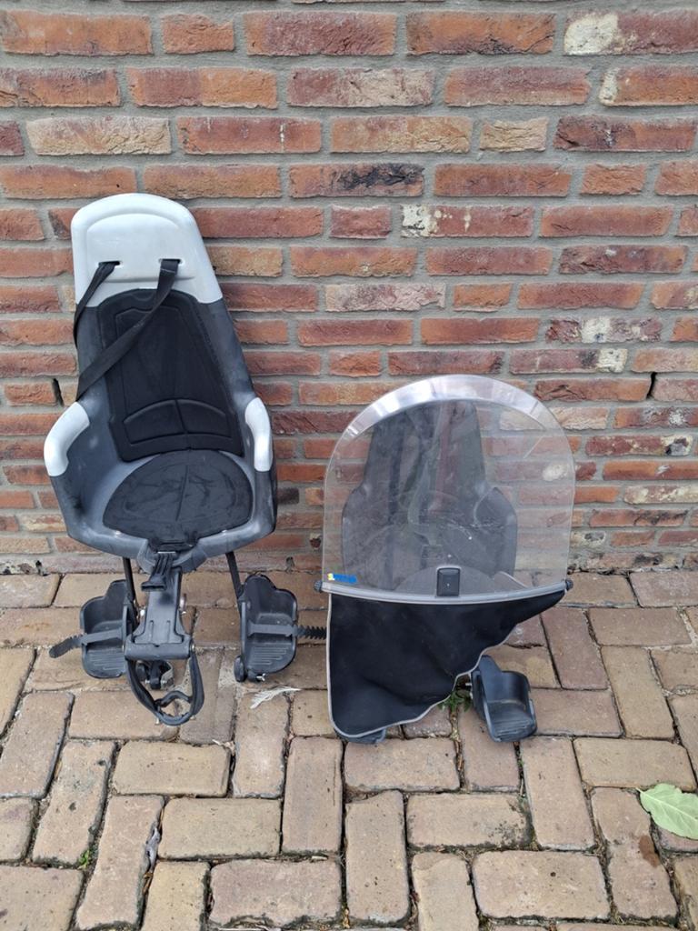 Kinderstoeltje voor en achter, Ophalen of Verzenden, Gebruikt