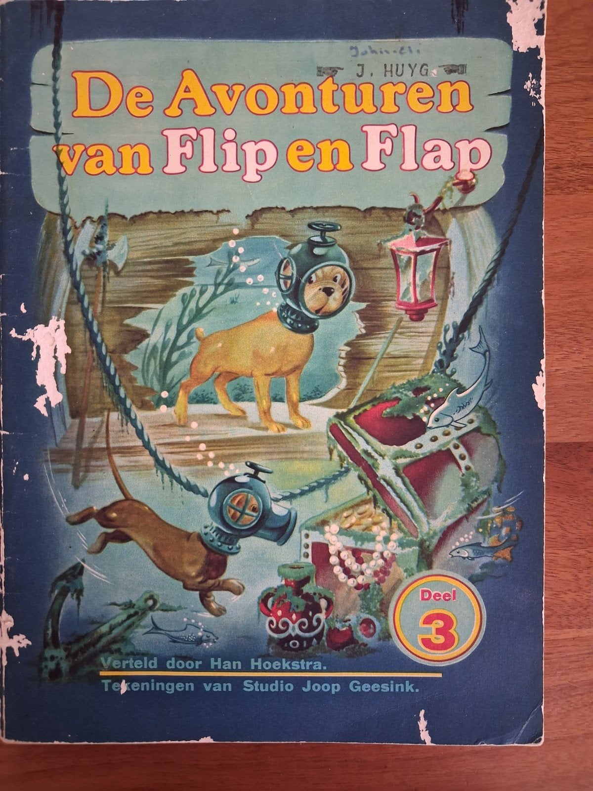 De Avonturen van Flip en Flap - Deel 3 (Douwe Egberts), Boeken, Ophalen of Verzenden, Gelezen, Han Hoekstra