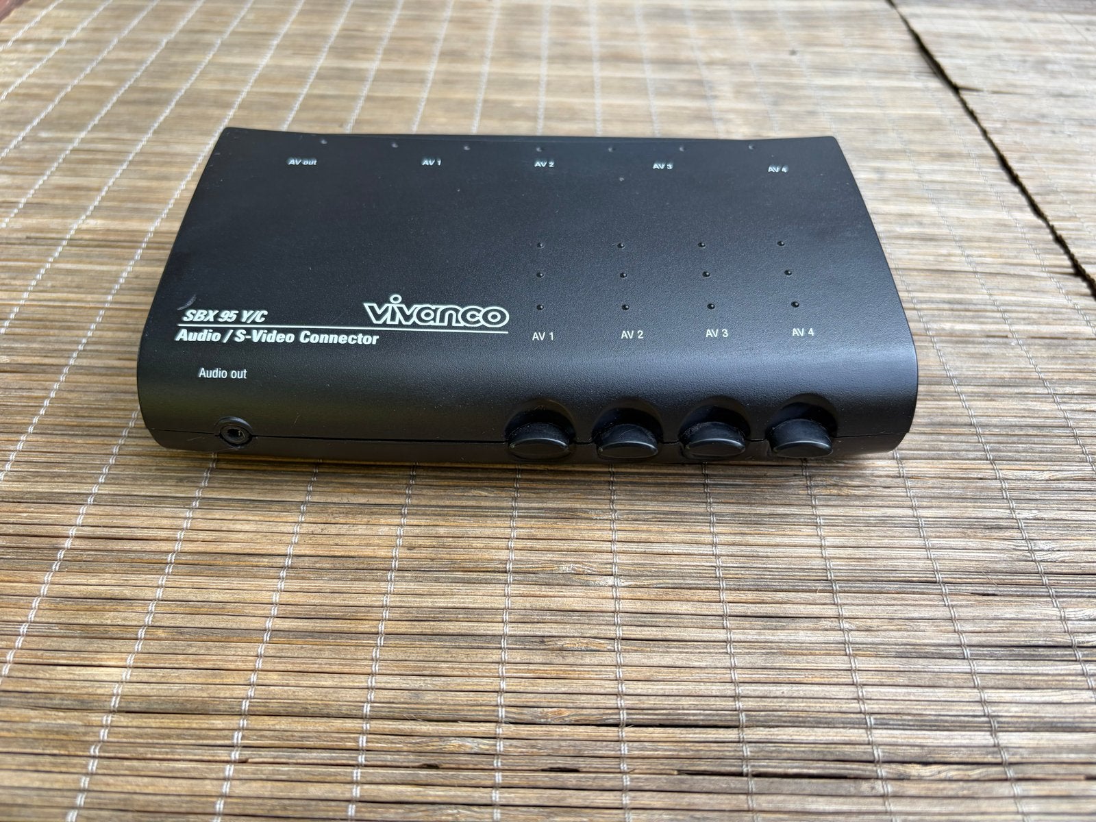 Vivanco SB 95 YC Switch Ideaal voor Retro Gaming S-Video RGB, Ophalen, Gebruikt