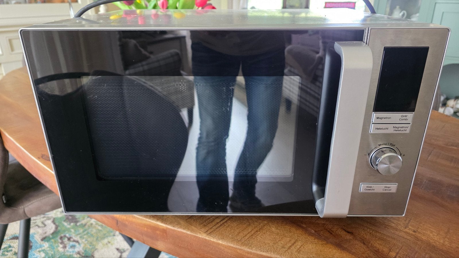 combi magnetron van blokker.1x gebruikt, Ophalen, Zo goed als nieuw