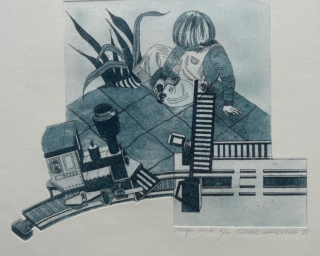Zeefdruk Gerard van Kerkhof, Verzenden