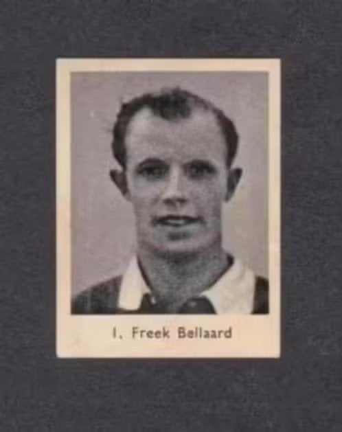 Voetbalplaatje Freek Bellaard DFC Dordrecht Oranje (1)., Ophalen of Verzenden, Zo goed als nieuw