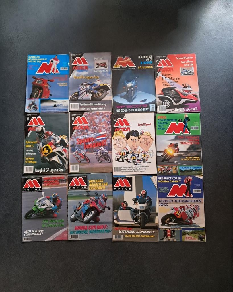 12 x Motor magazine, Ophalen of Verzenden, Gelezen, Sport en Vrije tijd