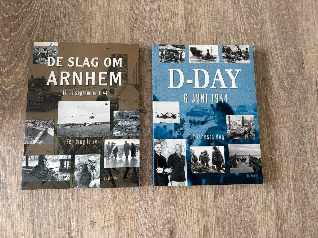 Set boeken D-Day en de slag om Arnhem nieuwstaat, Tweede Wereldoorlog, Diverse auteurs, Ophalen of Verzenden, Zo goed als nieuw