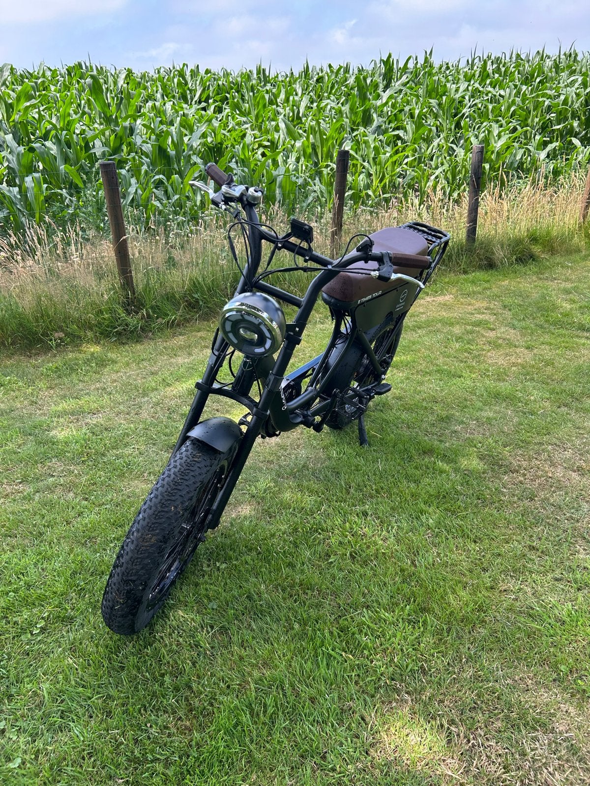 Grünberg E Times Tour E-bike - Slechts 366 km!, Zo goed als nieuw, Minder dan 47 cm, 50 km per accu of meer, Ophalen