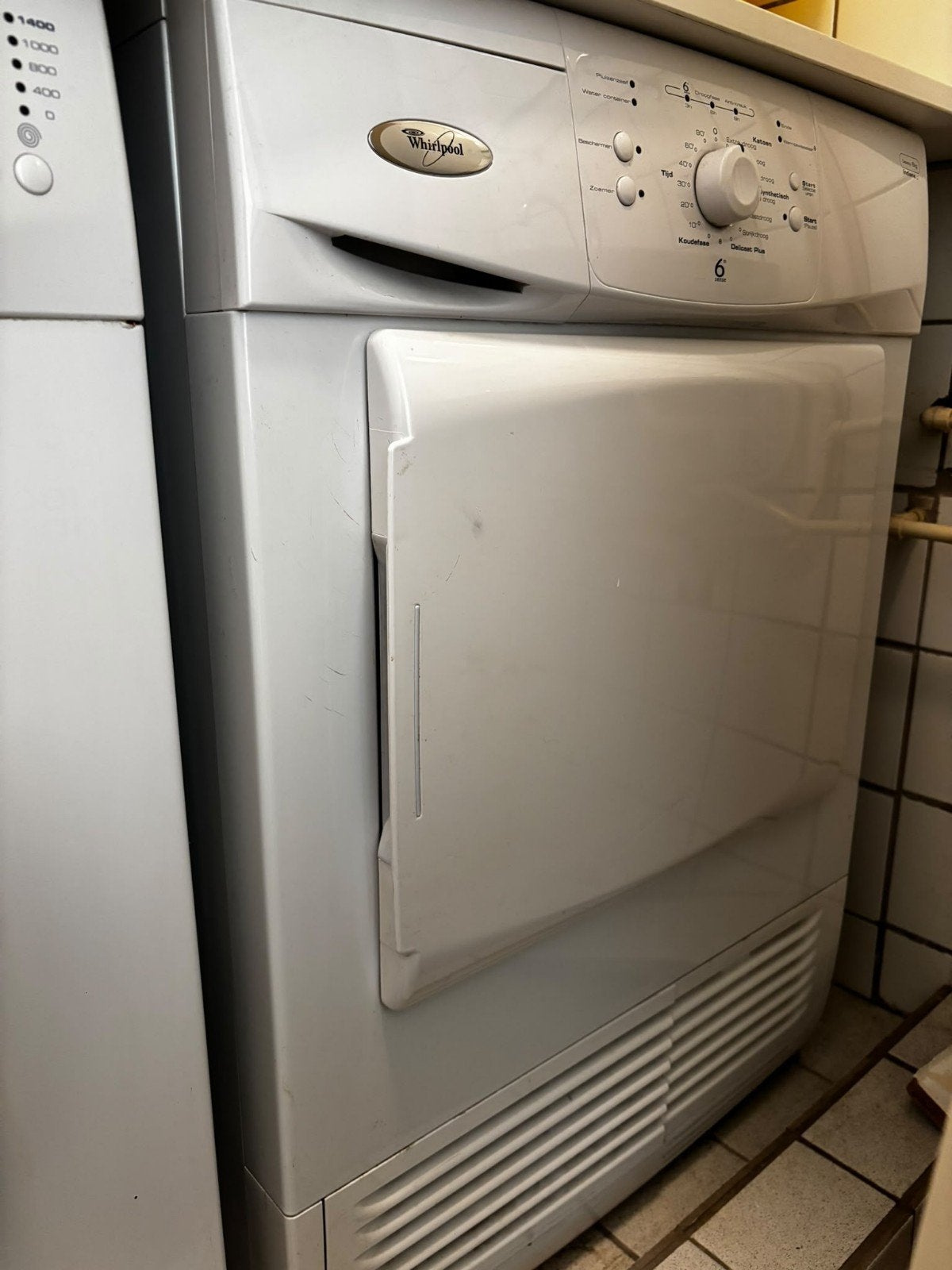 Foto 4 van Whirlpool wasmachine en droger set - Gebruikt