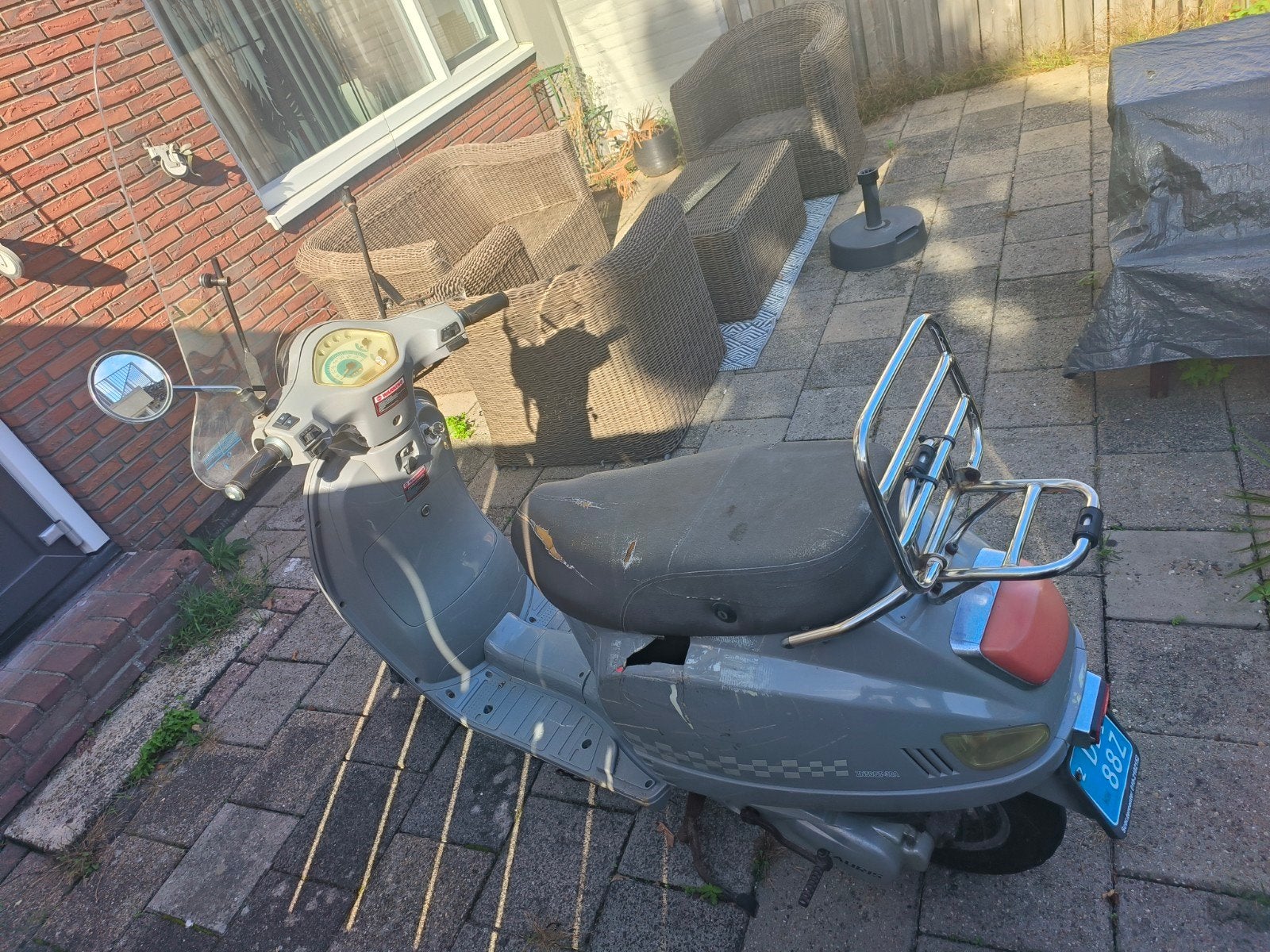 Znen Snorscooter (Blauw Kenteken) - Nieuwe Accu, Fietsen en Brommers, Ophalen of Verzenden