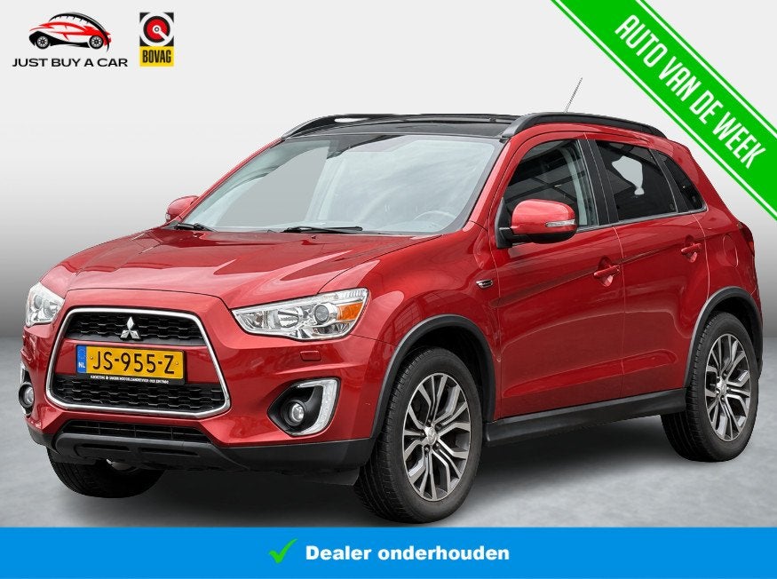 Mitsubishi ASX 1.6 Cleartec Instyle | Recent onderhoudsbeurt, Auto's, Dealer onderhouden, Gebruikt, 4 cilinders, Met garantie (alle)