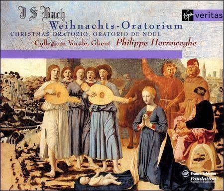 BACH Weihnachts Oratorium - Herreweghe 2 cd box, Inclusief boekje, Boxset, Verzenden, Overige typen