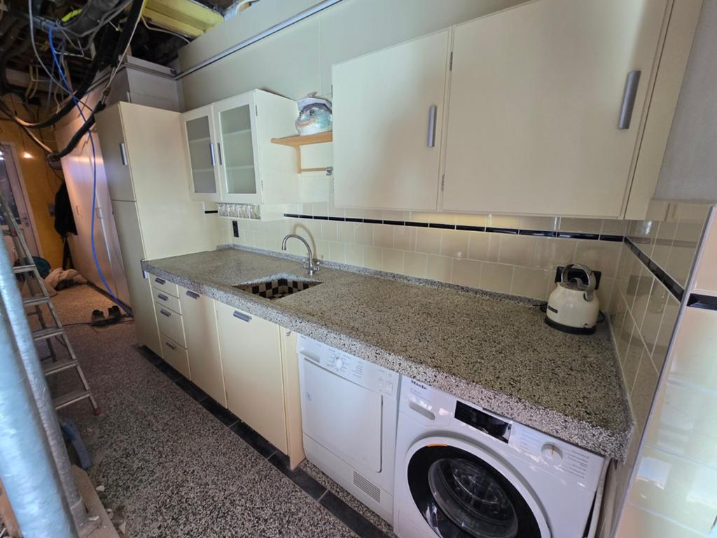Piet Zwart keuken, Huis en Inrichting, Keuken | Complete keukens, Ophalen, Geel, Overige typen, Graniet of Steen