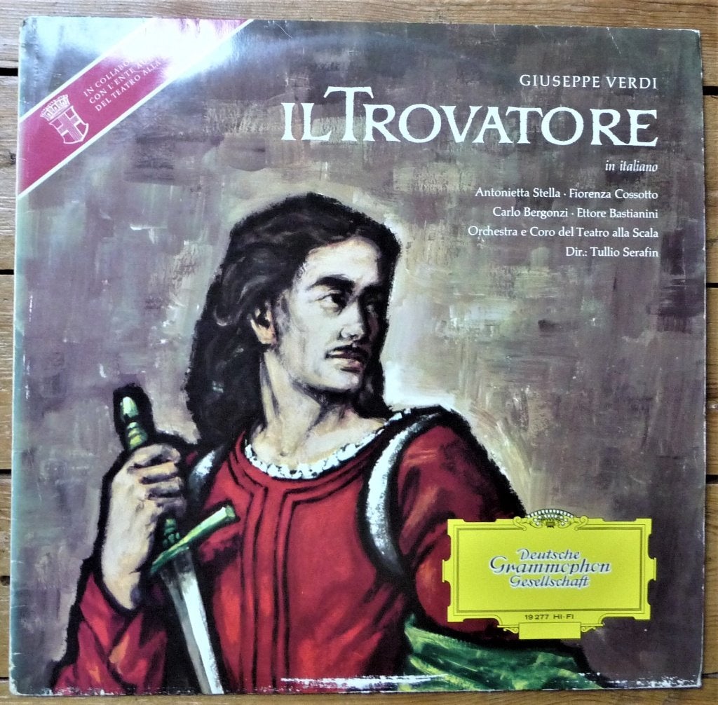 Guiseppe Verdi – Il Trovatore, Ophalen of Verzenden, Kamermuziek, Gebruikt, 12 inch