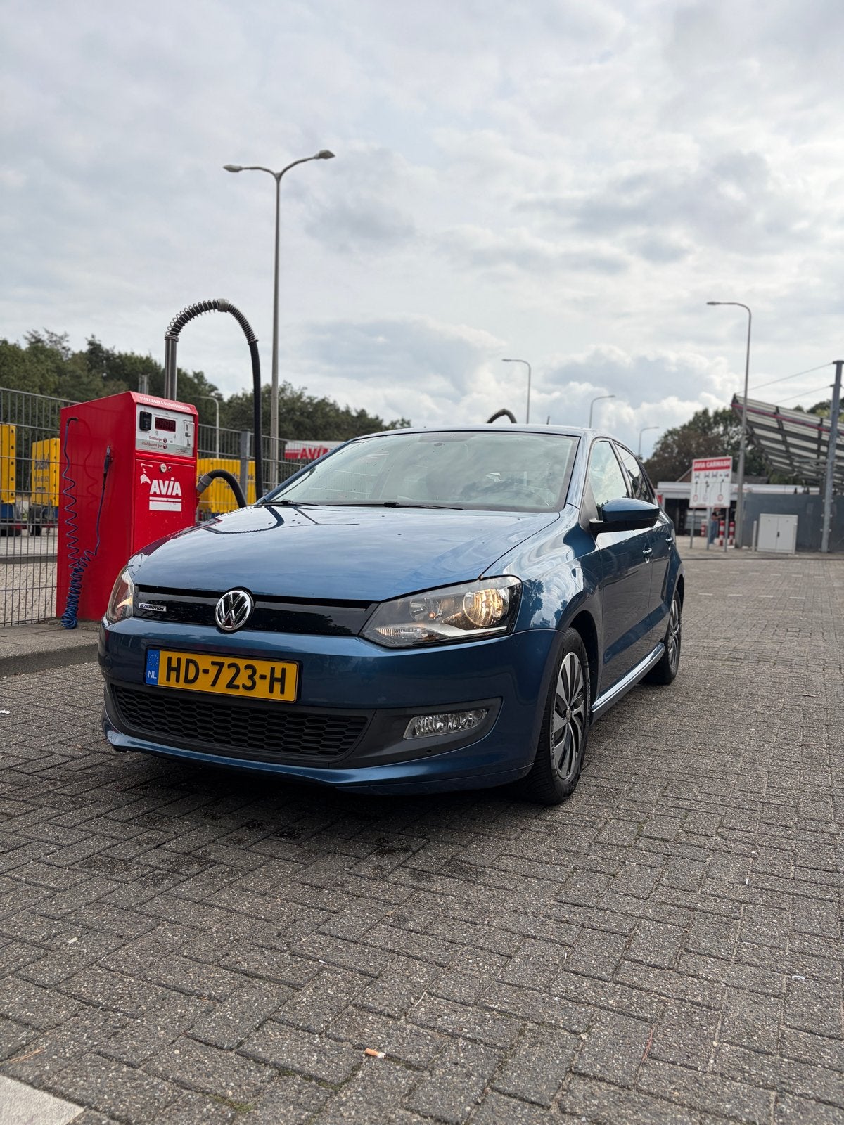 Volkswagen Polo 1.0 TSI | Bluemotion | 2015 Blauw, Auto's, Voorwielaandrijving, Stof, 40 €/maand, 95 pk